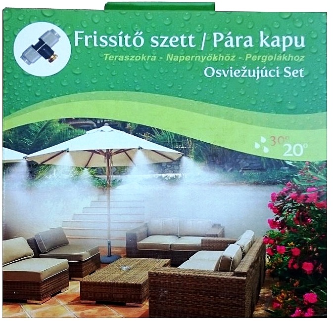 Osviežovač vzduchu set 15 m so 7+1 tryskami